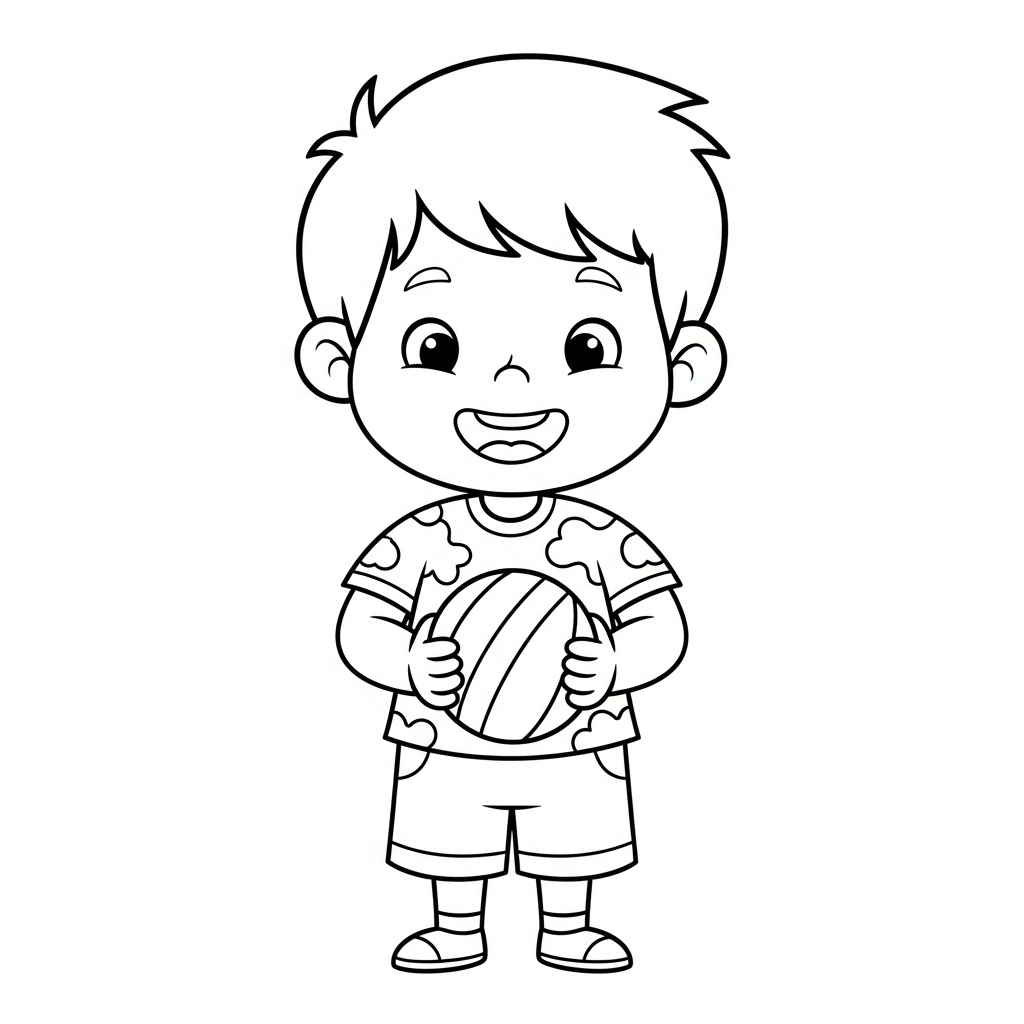 Brother coloring page
