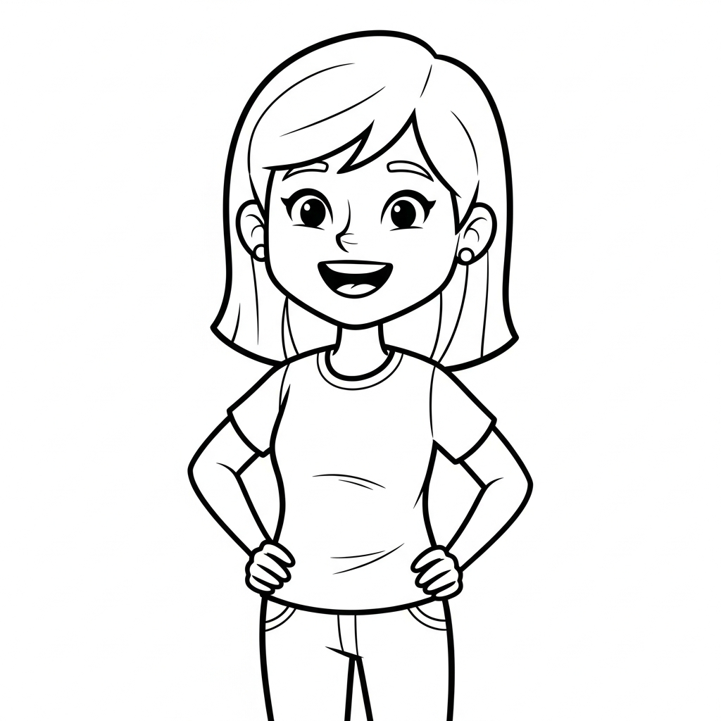 Mom coloring page